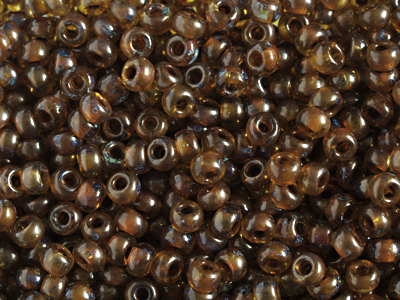 Miyuki Rocailles Saatperlen Größe 6/0 (4mm) Farbe: 4501 Pica
